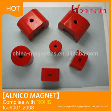 Cast Alnico Magnet Red POT and Horseshoe Eclipse